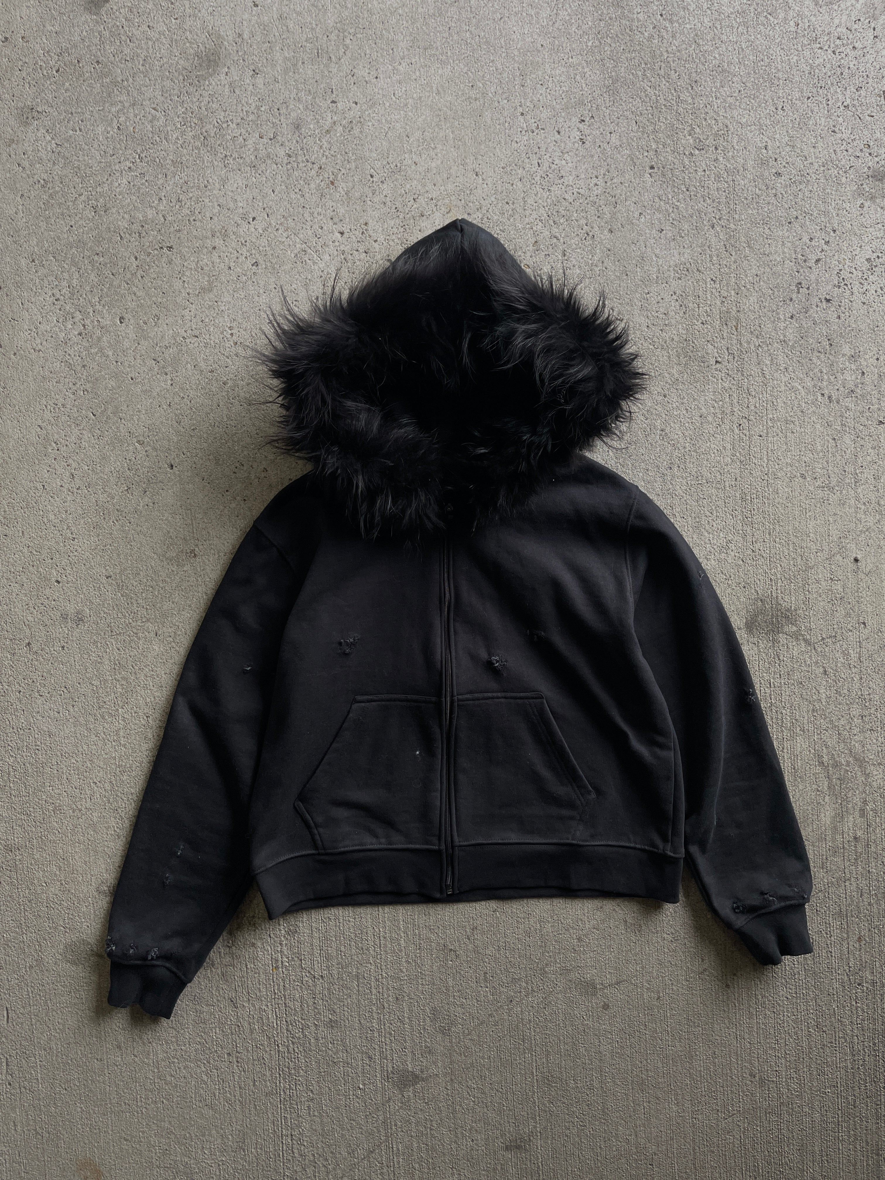 "Black Fur" hoodie