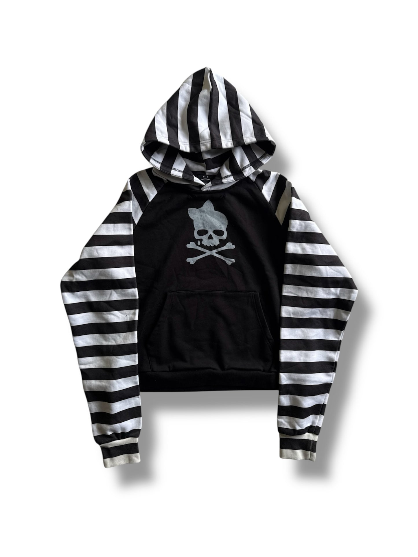 "Skull an bow" hoodie
