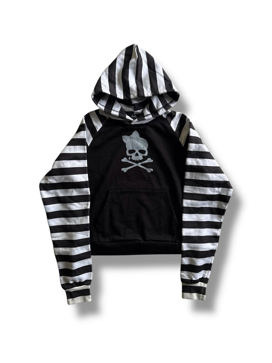 "Skull an bow" hoodie