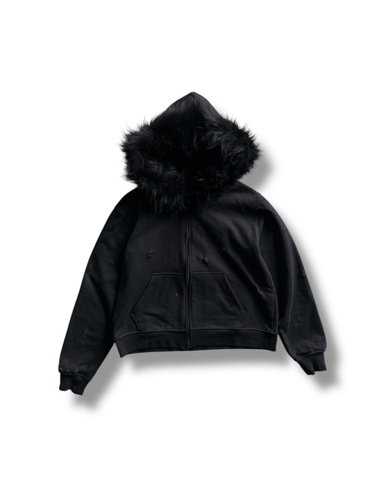 "Black Fur" hoodie